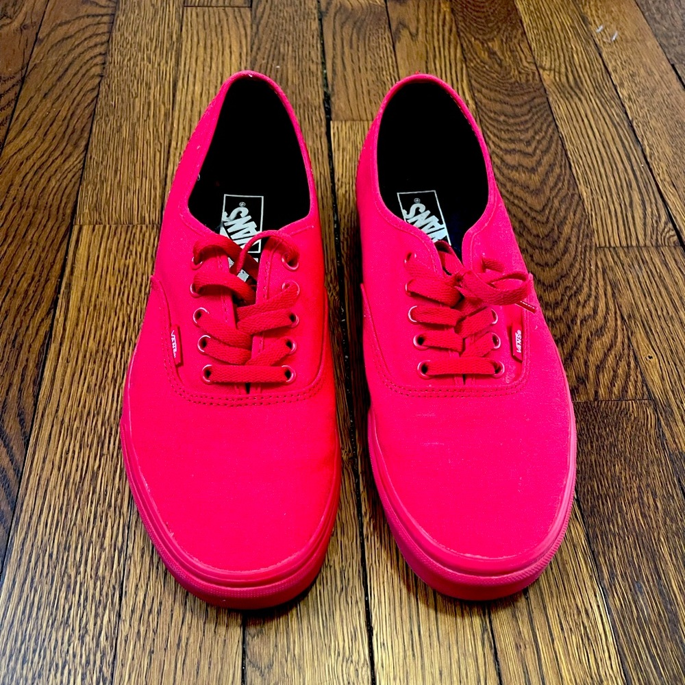 Men’s Red Vans